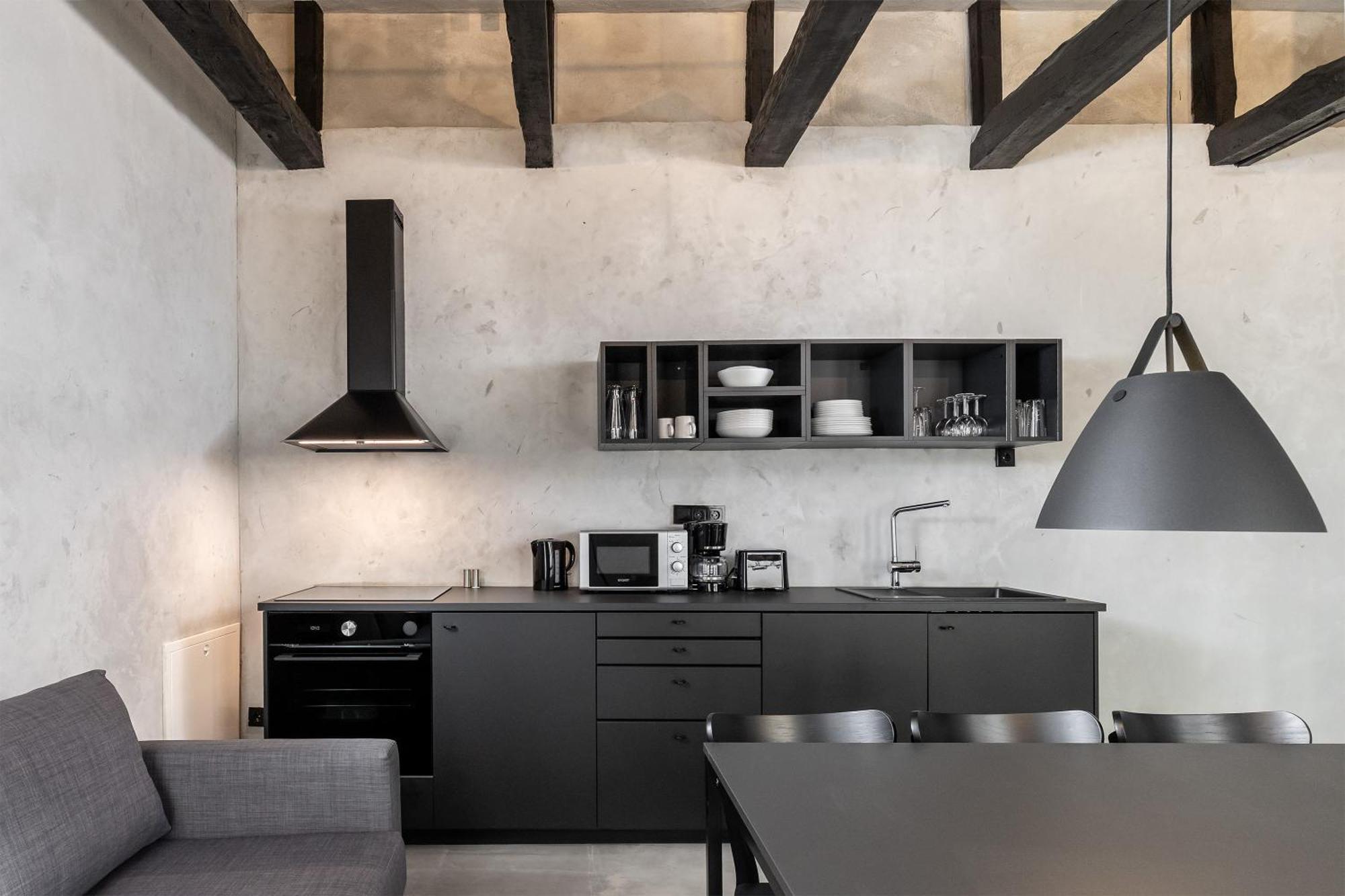 Coolest Apartment In Berlin, Easy Check-In, Close To Center, Black & White Maisonette #6 Buitenkant foto